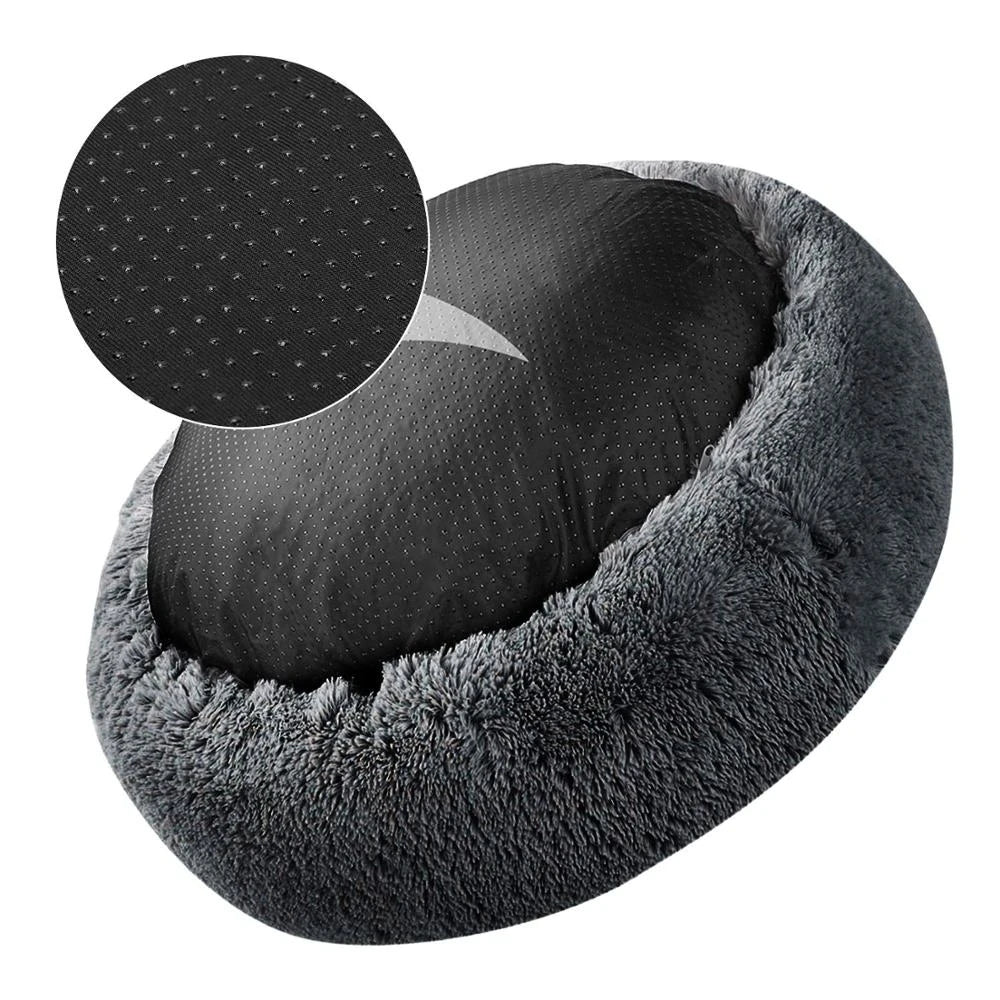 Round Soft Calming Pet Bed